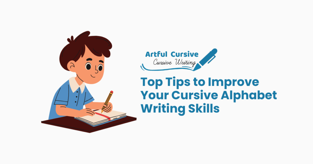 cursive alphabet a to z