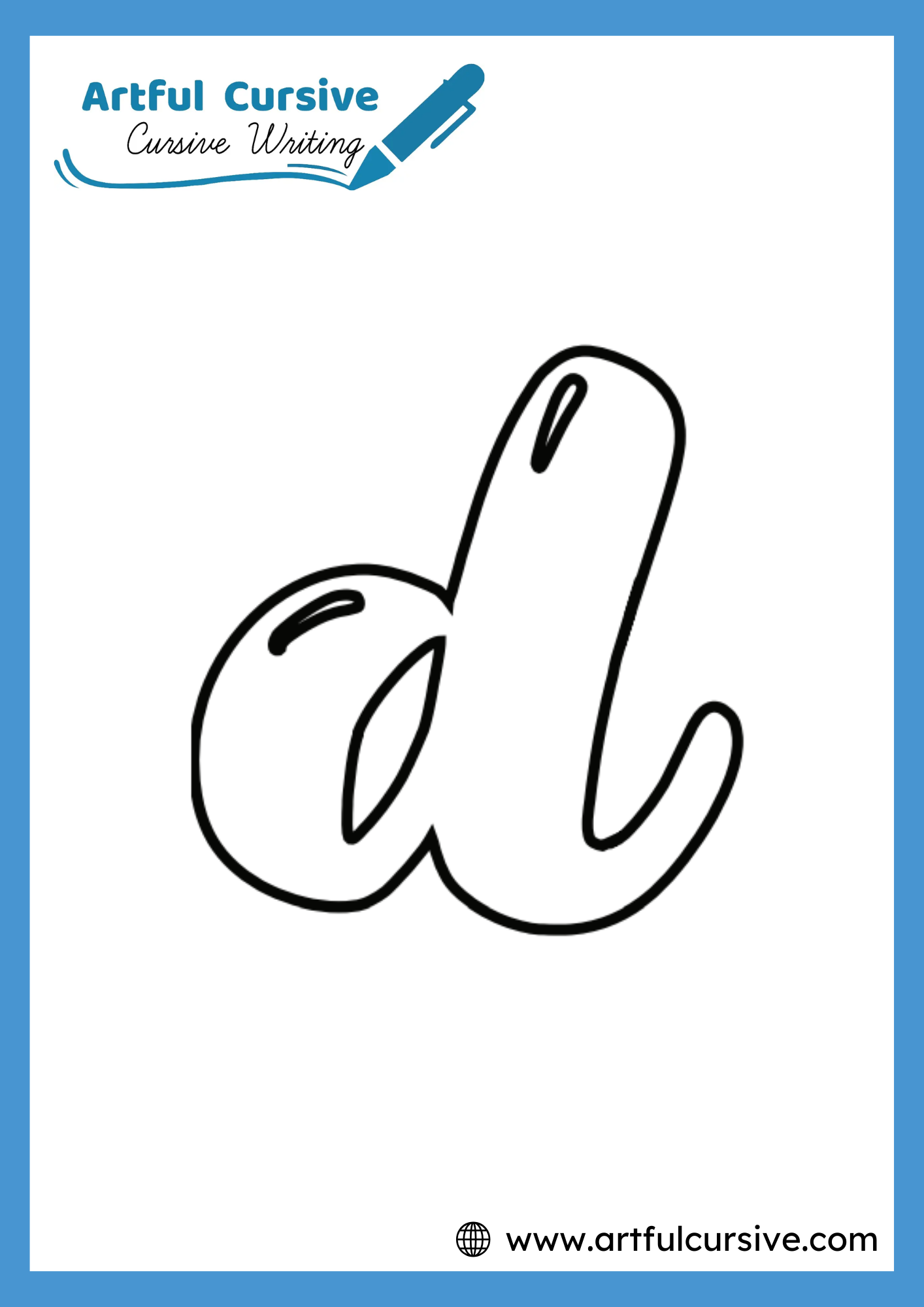 Free Printable Bubble Letter E (Uppercase + Lowercase)