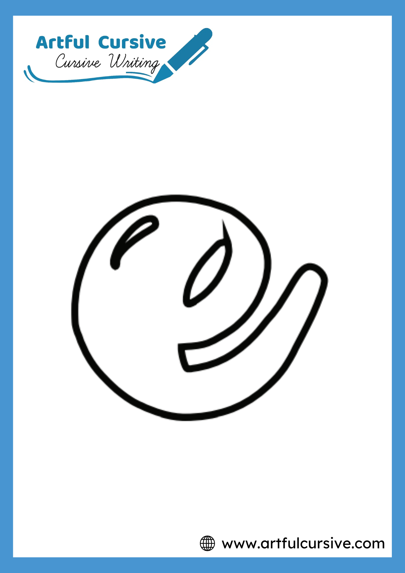 Free Printable Bubble Letter F (Uppercase + Lowercase)