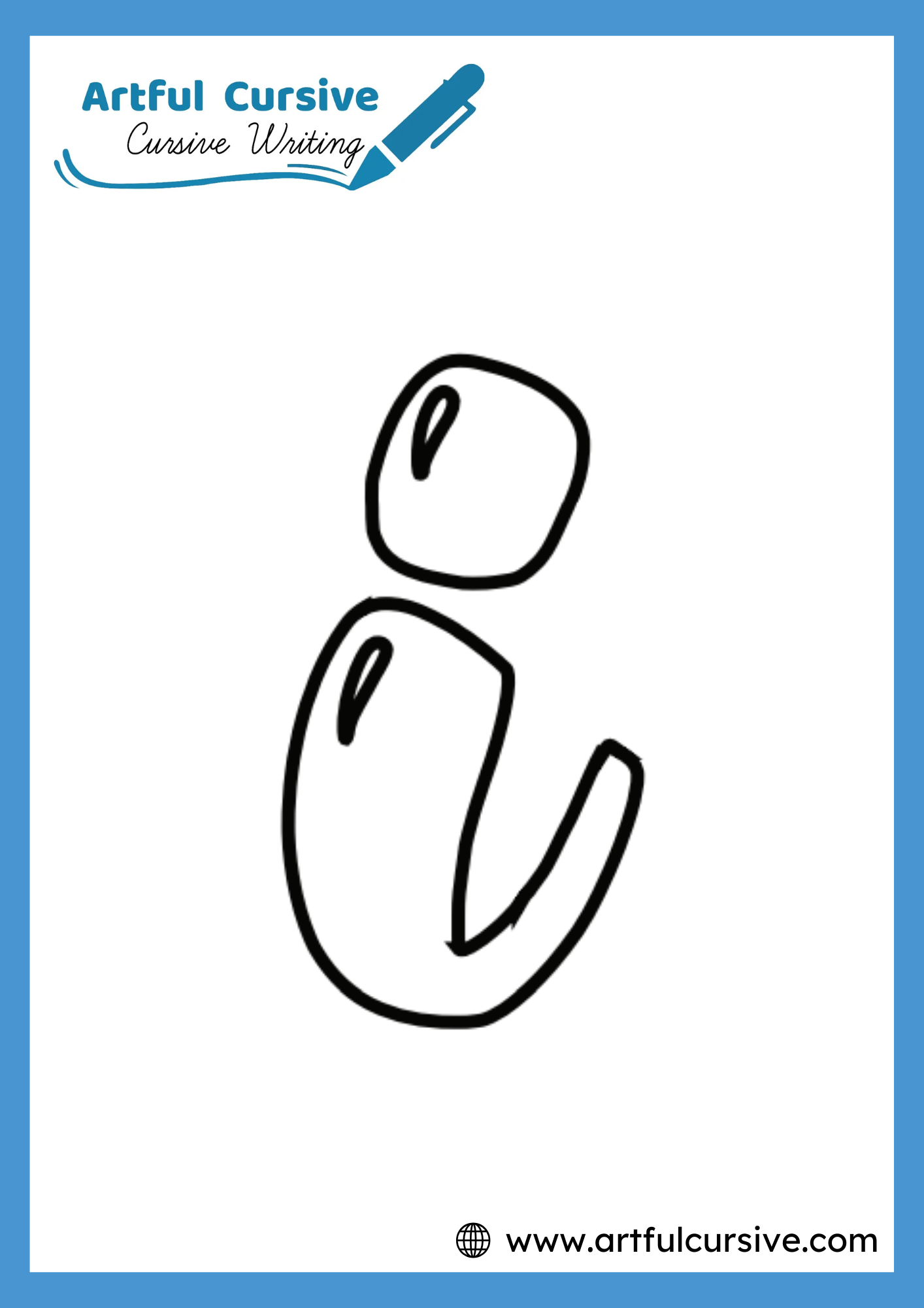 Free Printable Bubble Letter K (Uppercase + Lowercase)