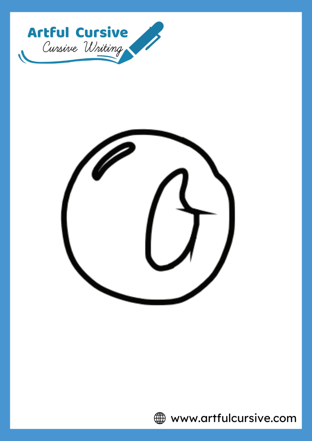 O2 Bubble Letters Free Printable Bubble Letter O (Uppercase + Lowercase)